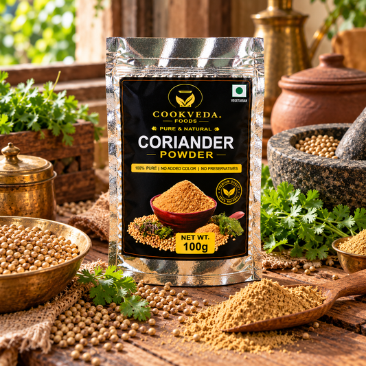 CookVeda Foods Premium Dhaniya Powder (Coriander Powder)